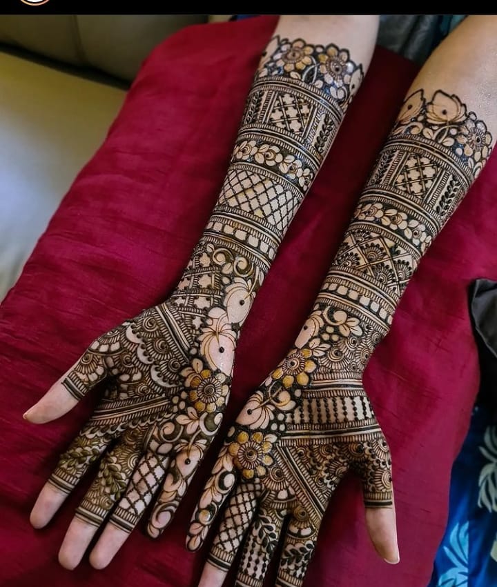 50+ Full Hand Mehndi Designs 2024 - Simple, Bridal, & Stylish ...