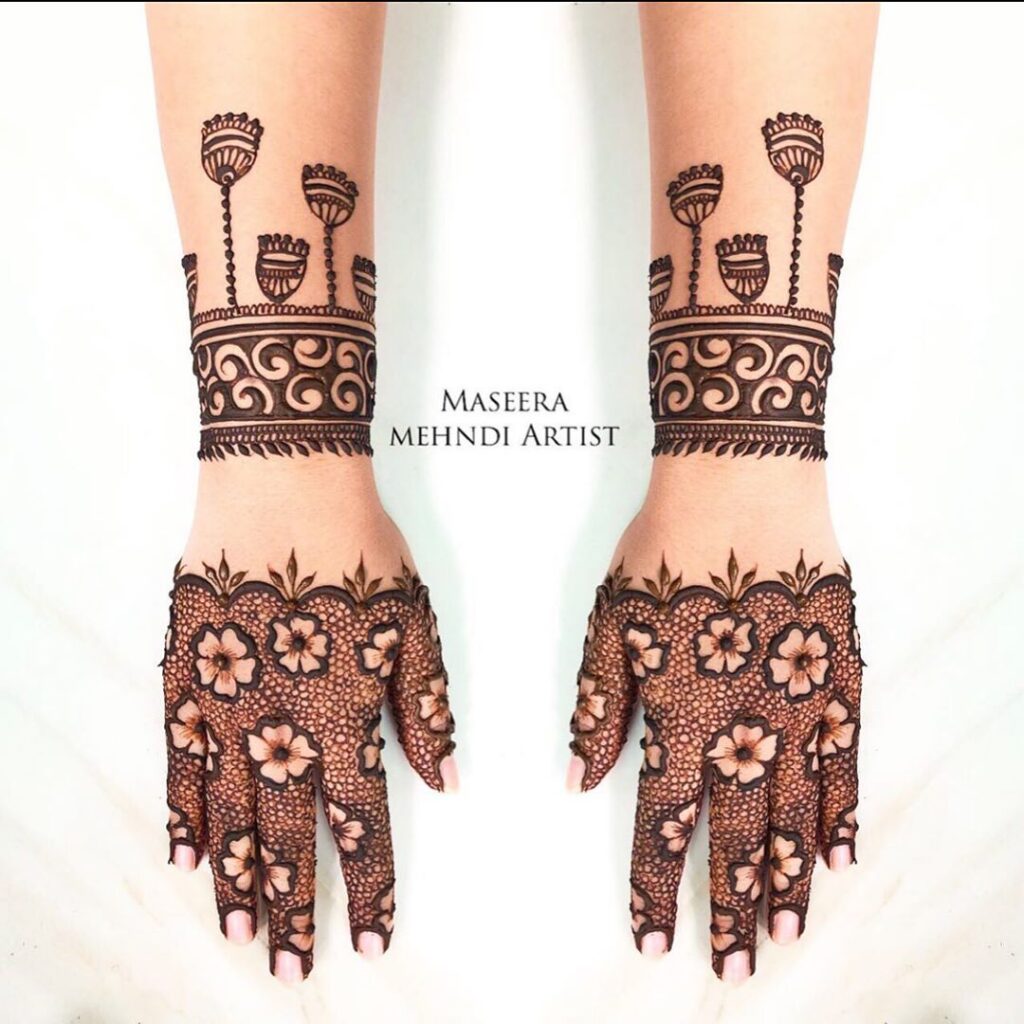 Simple Mehendi Design Back Hands