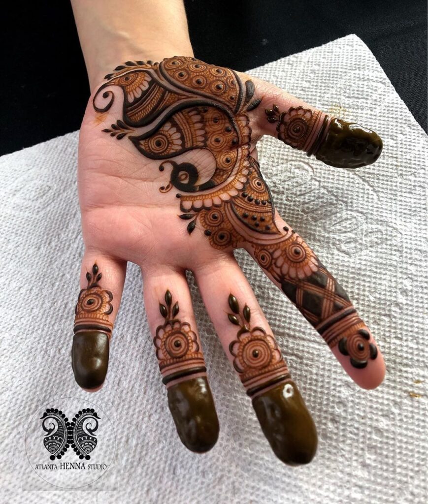 Easy Mehndi Design