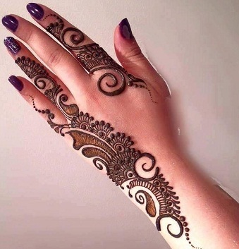 99+ Stylish New Modern Back Hand Mehndi Designs (2024) - MehndiDesign.Art