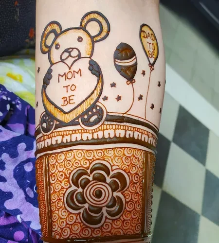 Pretty Baby Shower Mehndi Designs Ideas For Mom-To-Be - Mehndi Designs 2023
